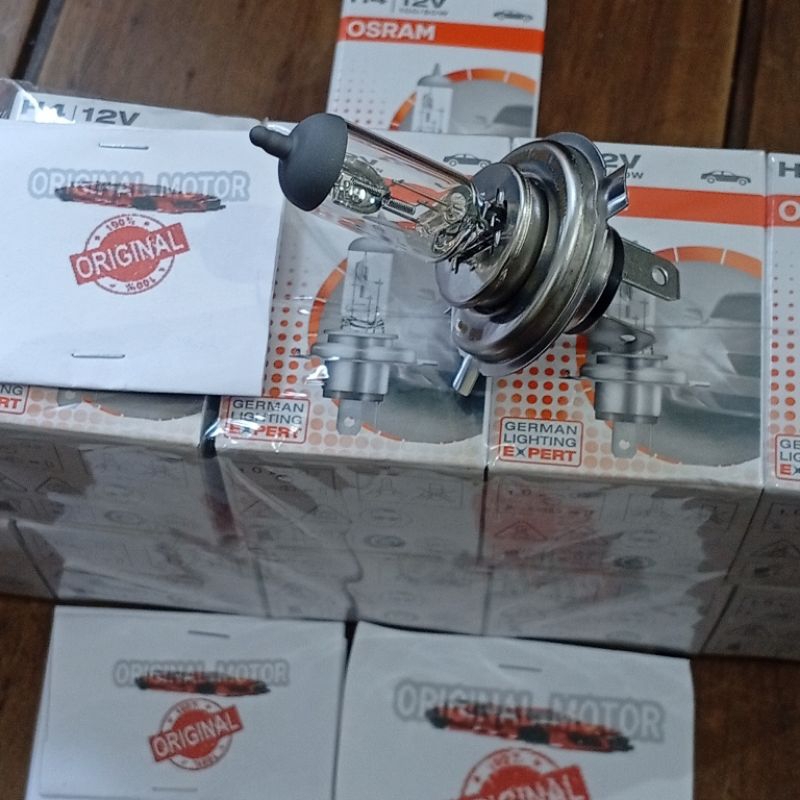 LAMPU H4 LAMPU OSRAM H4 100/90 ORIGINAL