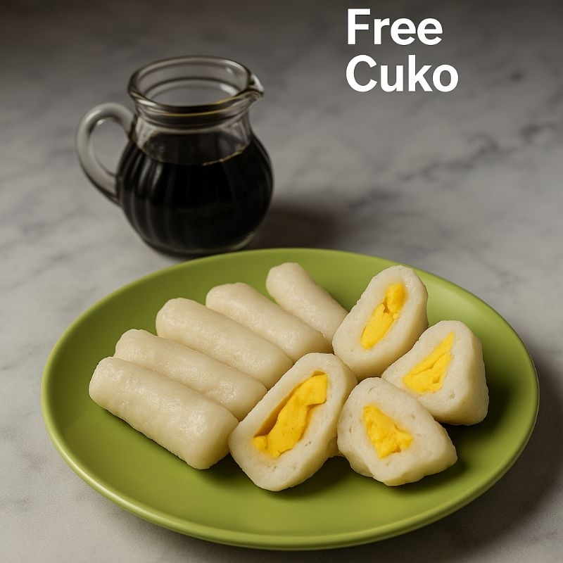 

Pempek (Frozen) ikan tenggiri Paket Mix Lenjer-selam Free Cuko