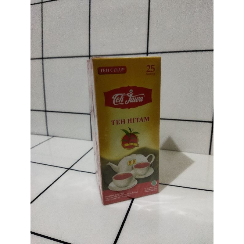 

teh jawa celup hitam isi 25 sheets