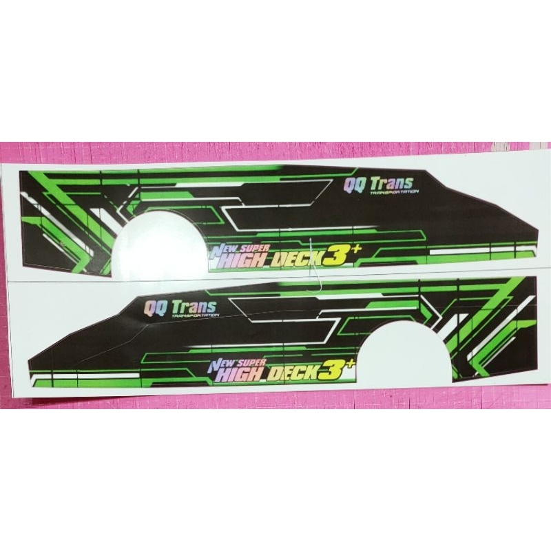 

STICKER LIVERY NABILA CUTTING UNTUK ACCESSORIES MINIATUR BUS