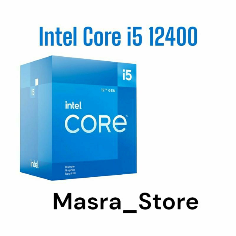 processor Intel Core i5 Gen 12 12400
