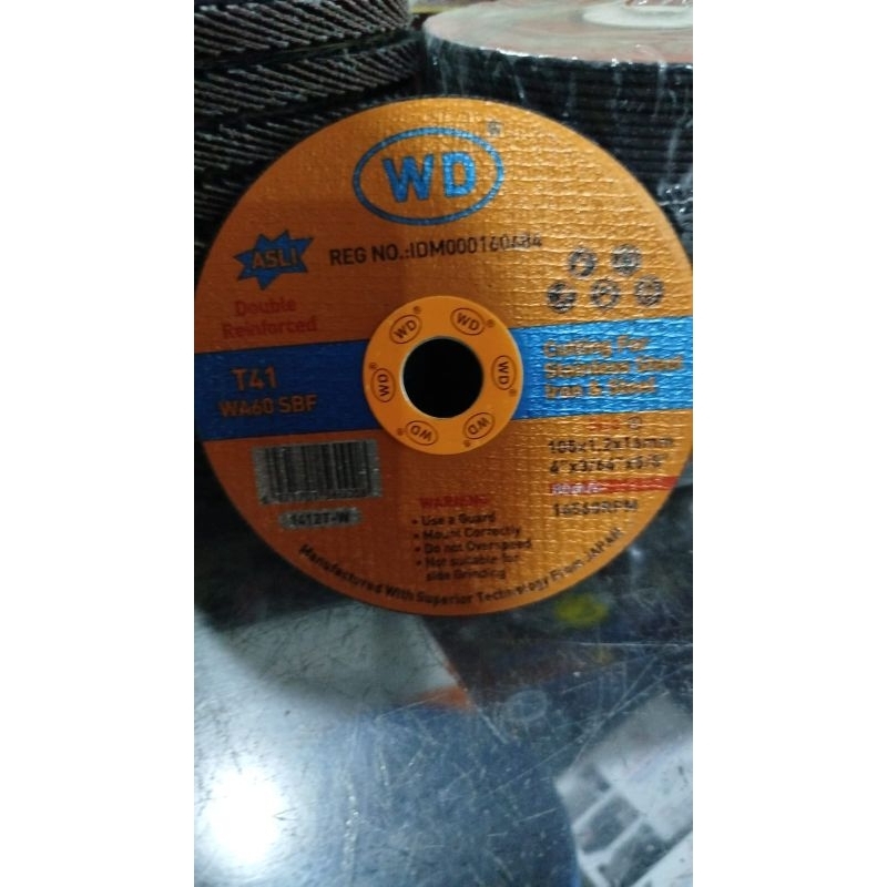 Mata Potong Gerinda 4 inch WD T41 WA60 SBF
