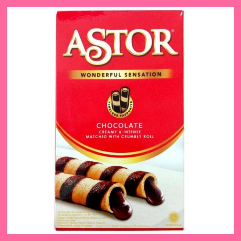 

astor snack wafer chocolate coklat 40g
