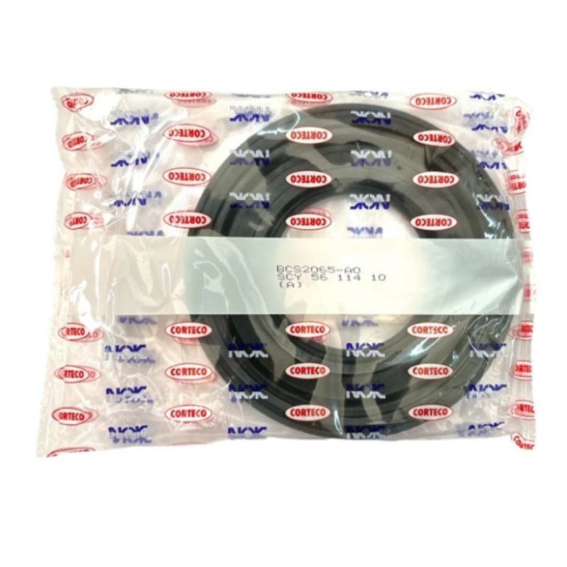 SEAL RODA BELAKANG LUAR MITSUBISHI FE84 CANTER PS136 HDX NOK CORTECO JAPAN ASLI