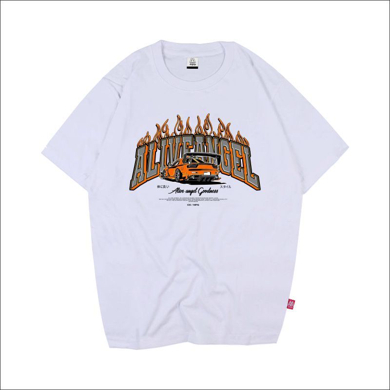 T-SHIRT NISSAN GTR / KAOS DISTRO UNISEX / KAOS DISTRO ORIGINAL / KAOS DISTRO ALIVE ANGEL / NASCAR