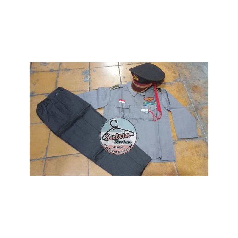 BAJU PROFESI ANAK PAUD TK SD || BAJU POLISI ANAK || KOSTUM POLISI ANAK ||KOSTUM KARNAVAL ANAK || BAJ