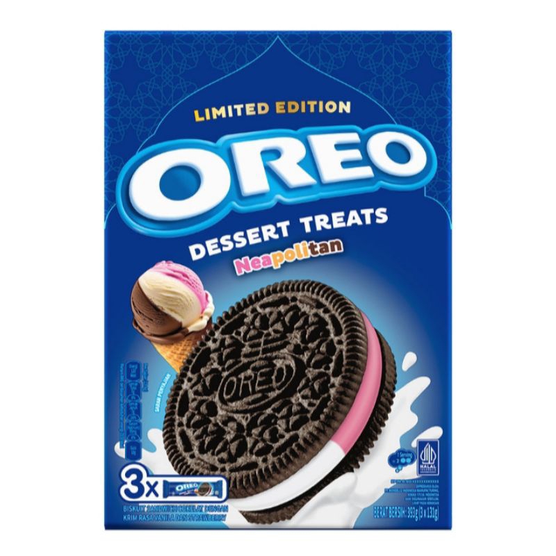 

OREO NEAPOLITAN isi 3pack uk. Gede