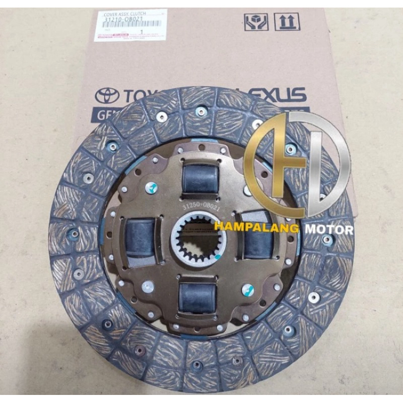 KAMPAS KOPLING PLAT KOPLING KIJANG 7K BENSIN KARET