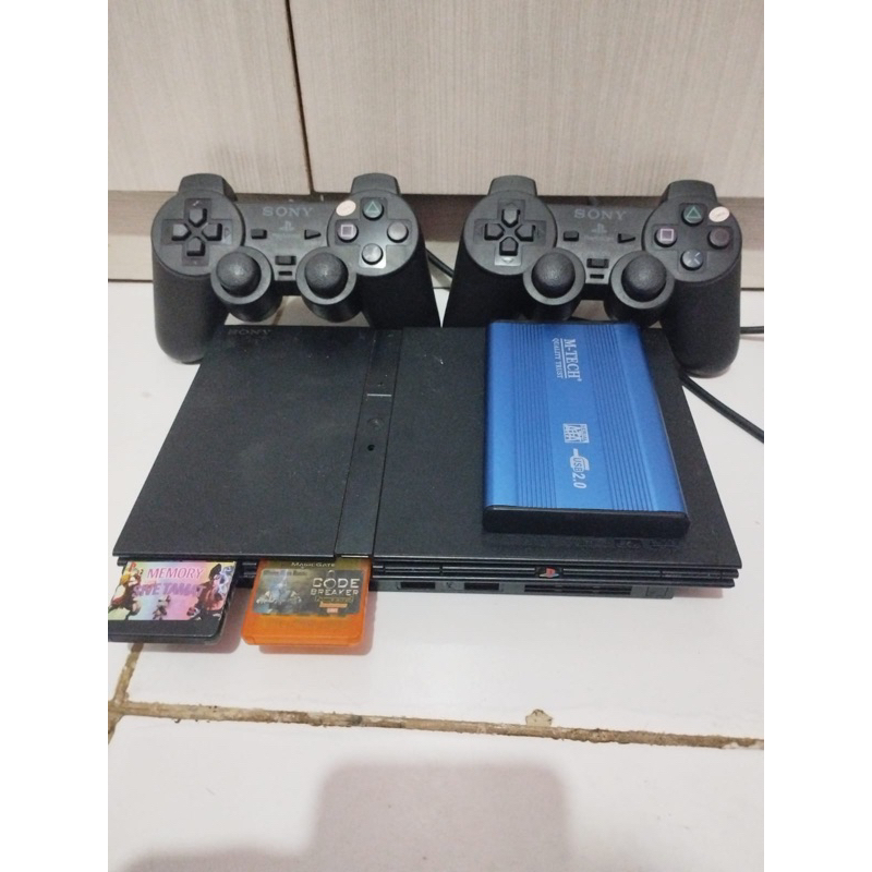 ps2 slim second normal bagus
