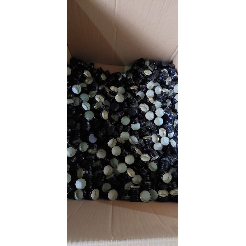 tutup botol alumunium diameter 28mm marjan uc gepeng zoda