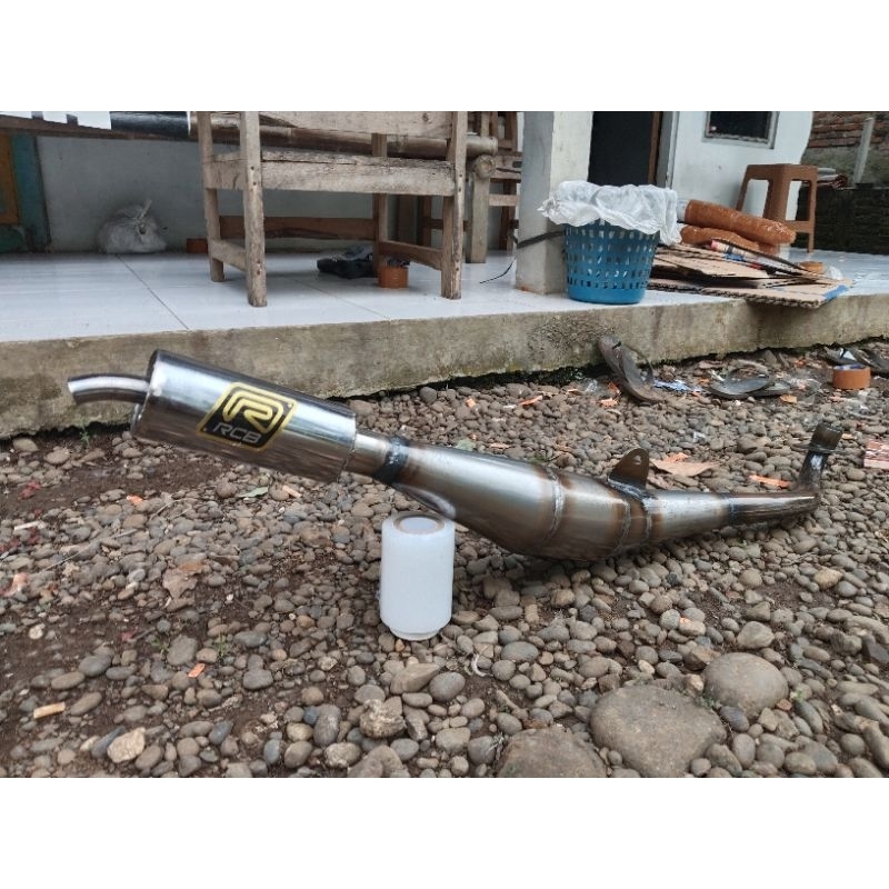 KNALPOT FIZ R FIZR FORCE 1 POSWAN STANDAR RCB RACING