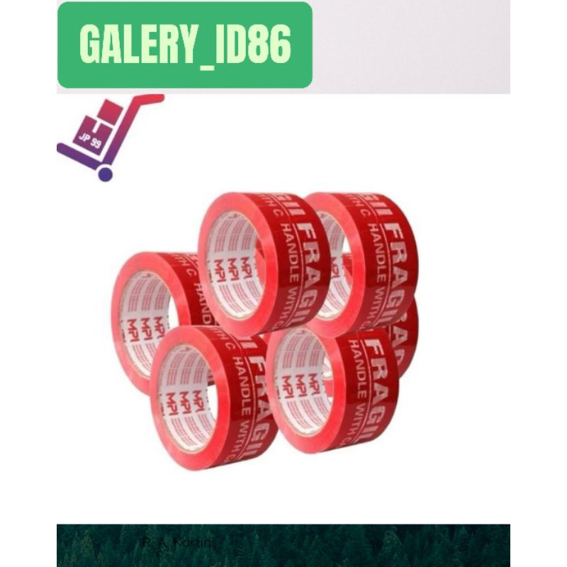 

LAKBAN FRAGILE RED ORIGINAL