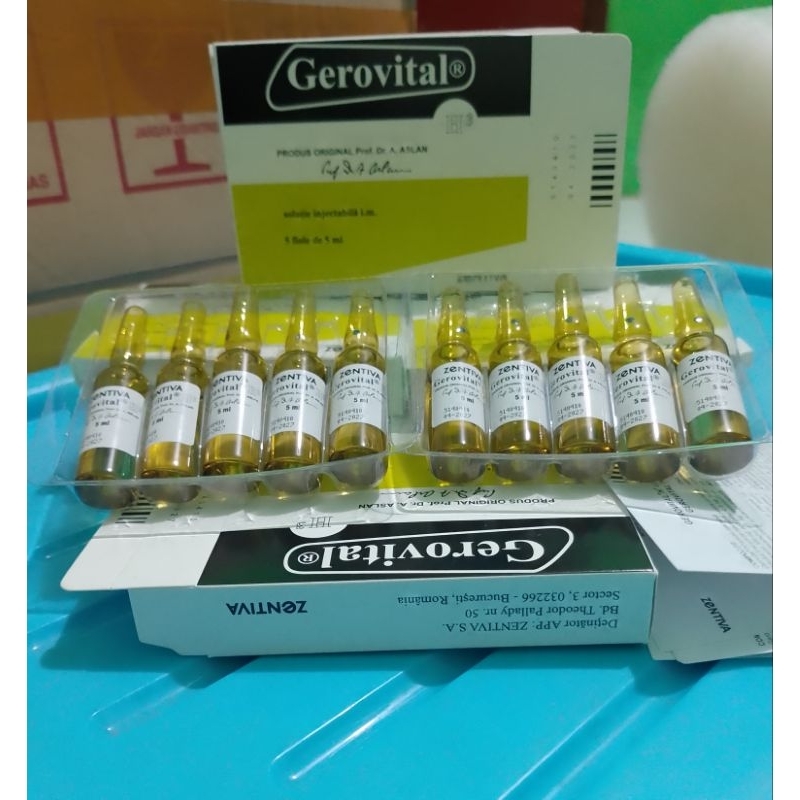 Gerovital H3 zentiva ampul coklat gerovital original