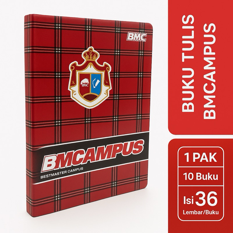 

[Pena Pedia] Buku Tulis BMCampus 36 Lembar (isi 10pcs)