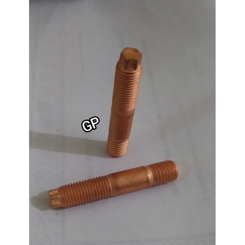 baut manipol manipul exhaust ex bolt manifold maniful api HT125 HT130 hino300 original Toyota dyna H