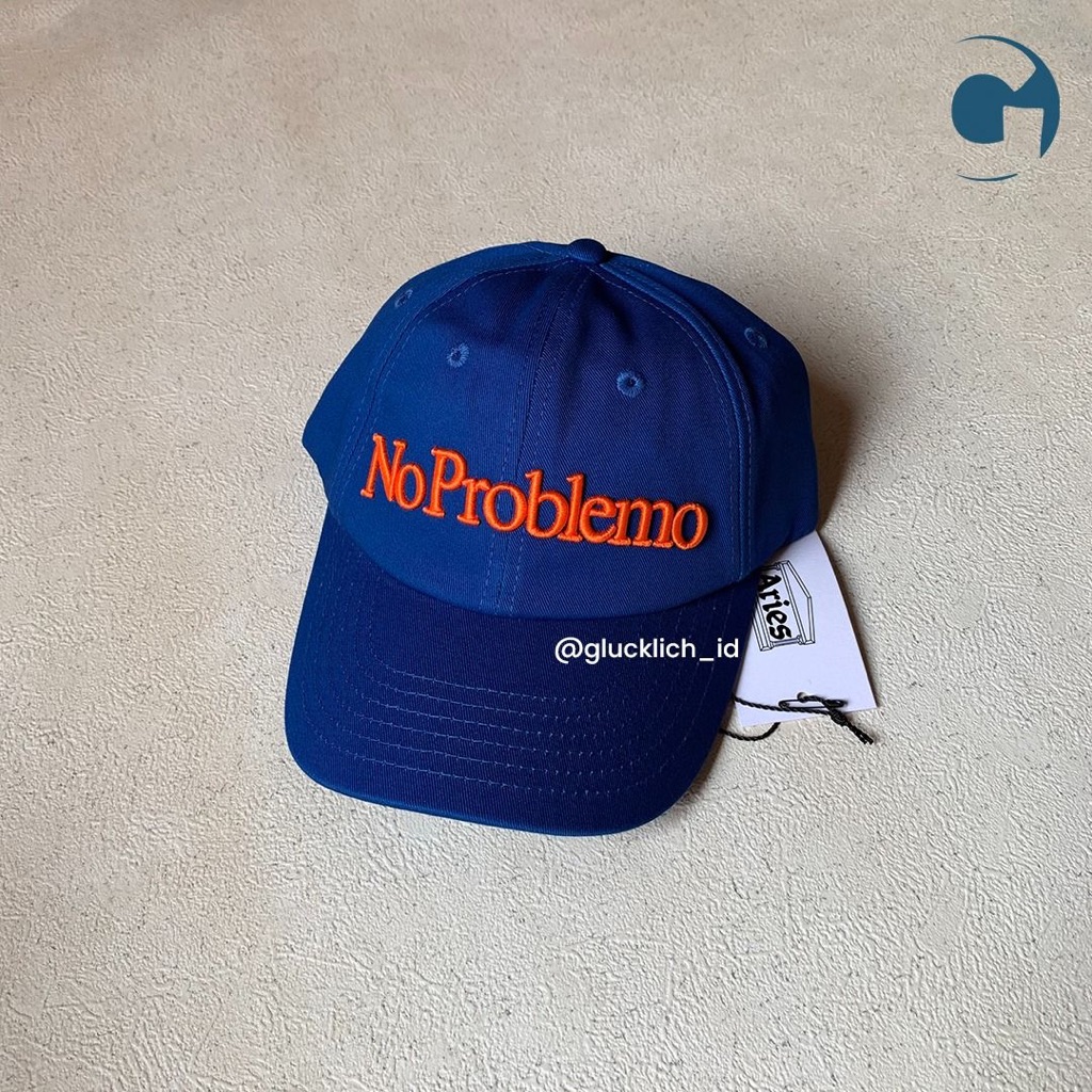 ARIES, No Problemo Cap in Blue