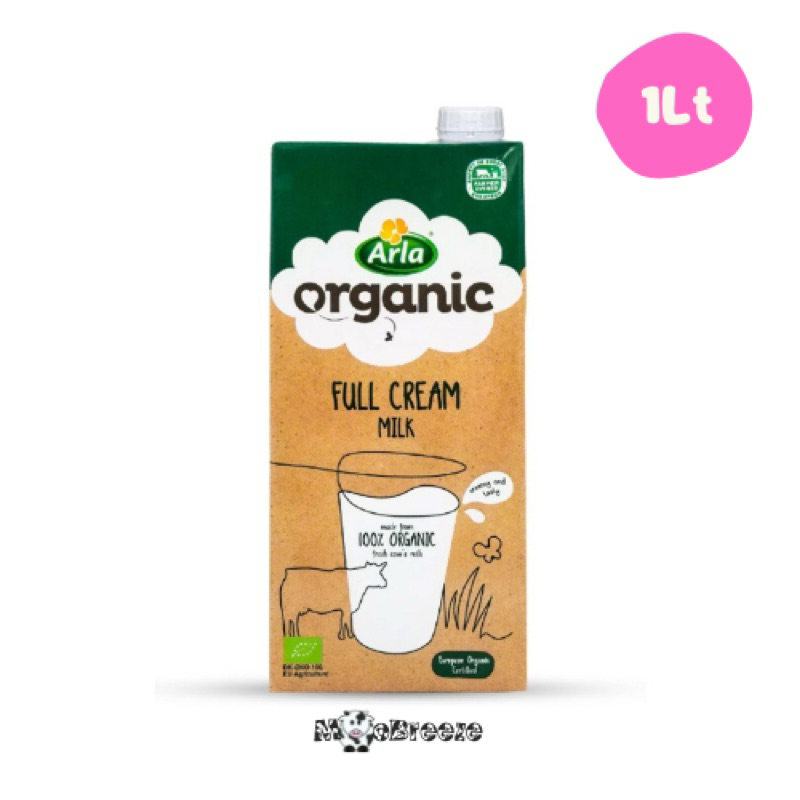 

Promo Arla Organic Susu UHT Full Cream 1L – 100% Susu Sapi Organik