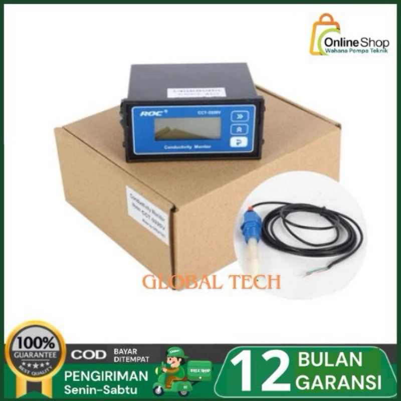 Conductivity TDS Monitor Controller Transmitter CCT-3320 - CREATEC ROC
