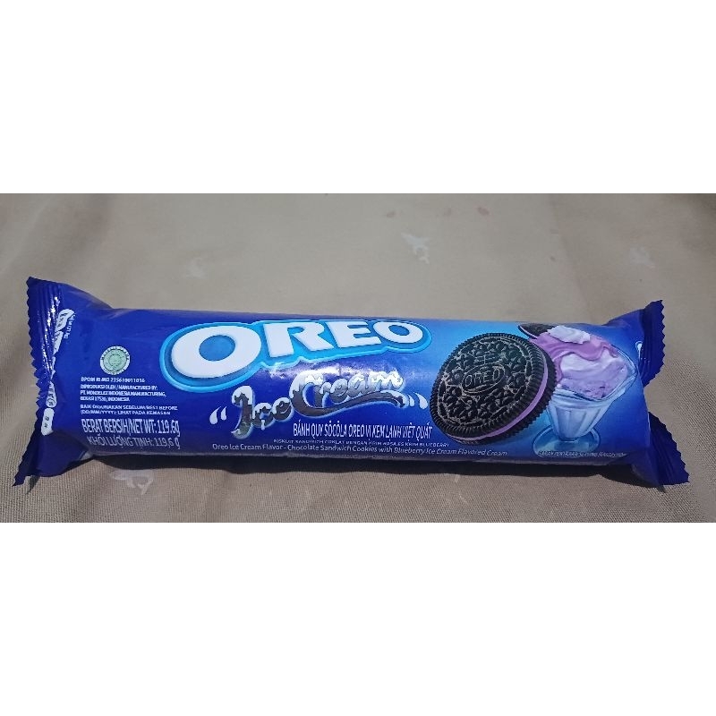 

OREO ROLL 119GR ICE CREAM BLUEBERRY SATUAN