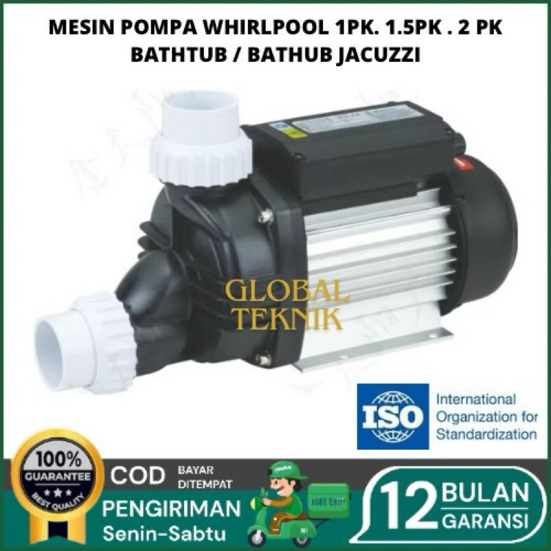 Mesin Pompa WHIRLPOOL 1 PK Bathtub - Bathub Jacuzzi