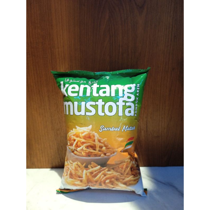 

kentang Mustofa varian sambal matah
