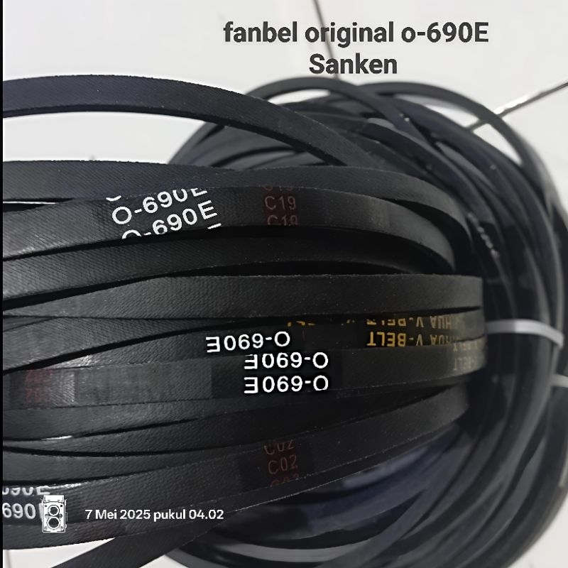 Vanbelt Mesin Cuci  Sanken 0- 690-E