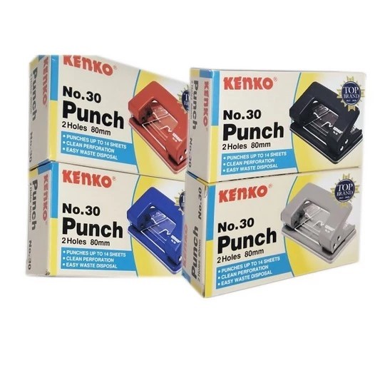 

Pelubang pembolong kertas kenko / punch no 30 , No 40 & No 85N
