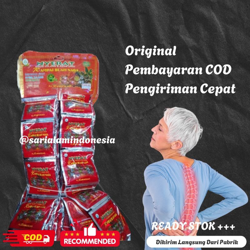 

Kapsul Nyerah Original 1 Renceng isi 20 Sachet