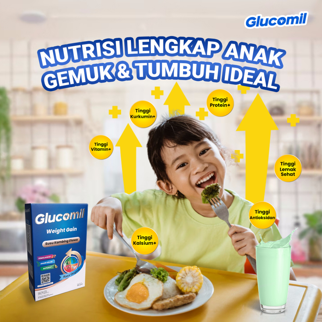 

Susu Glucomil - Paket 2 Box - Susu Pertumbuhan Anak & Dewasa