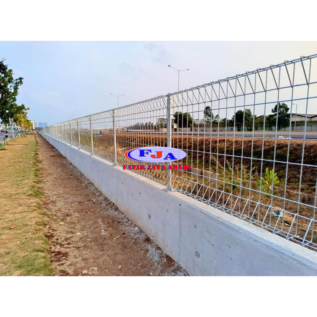 Pagar Brc Tinggi 60 cm Hot Dip Galvanis