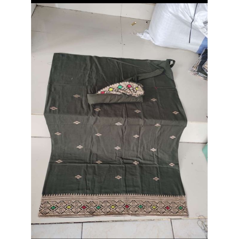 set saput udeng bordir