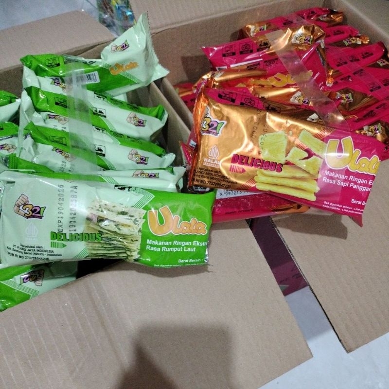 

ULALA DELICIOUS harga 1 renteng isi 10 pcs