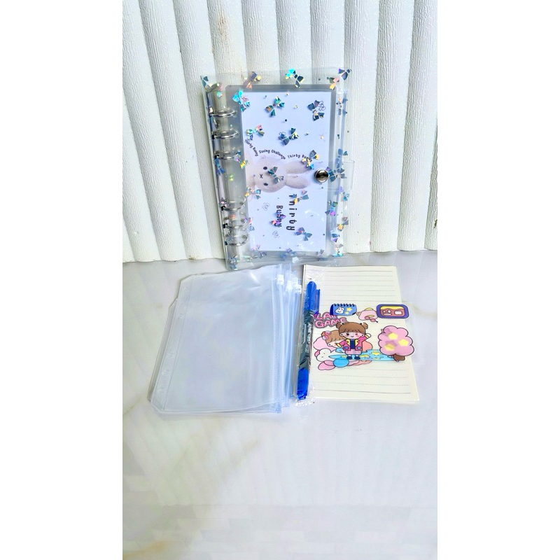 

Bunny 30 Paket Binder Keuangan Lengkap A6 Set 6 Ziplock Premium, Menabung Sinking Fund Seru Origami project
