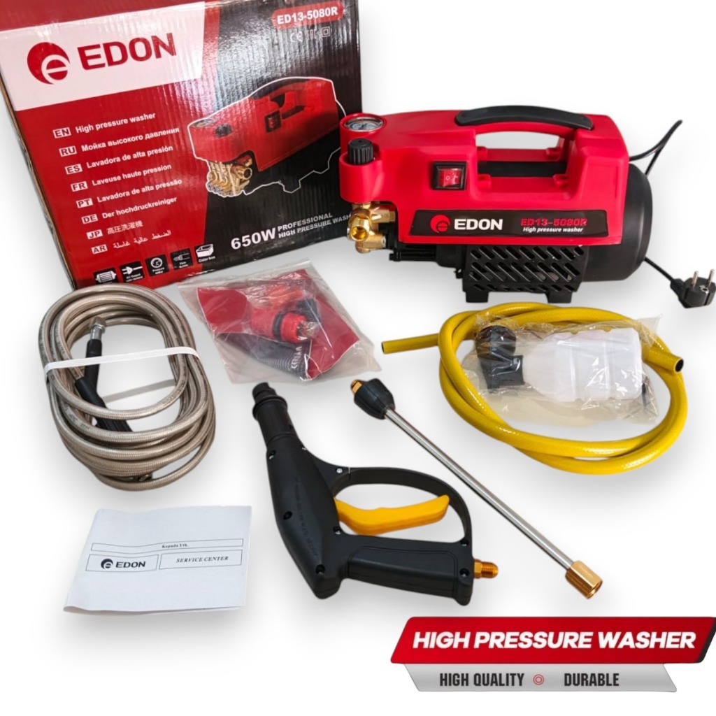 JET CLEANER / CUCI MOBIL MESIN CUCI MOBIL MOTOR AC EDON ED 13-5080R/BERKUALITAS Premium