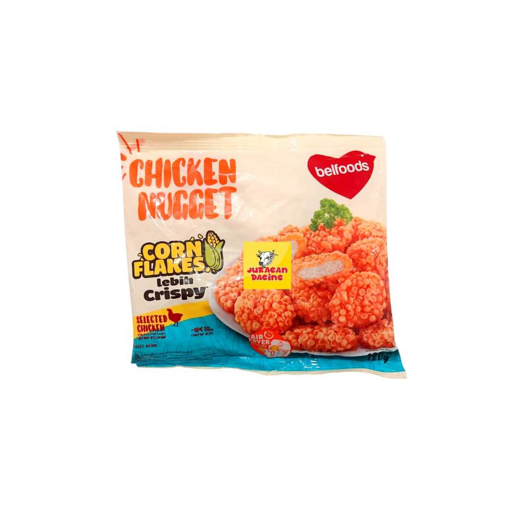 

Belfoods Corn Flakes Chicken Nugget 120gr