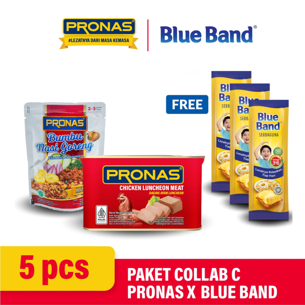 

Paket Collab C Pronas x Blue Band
