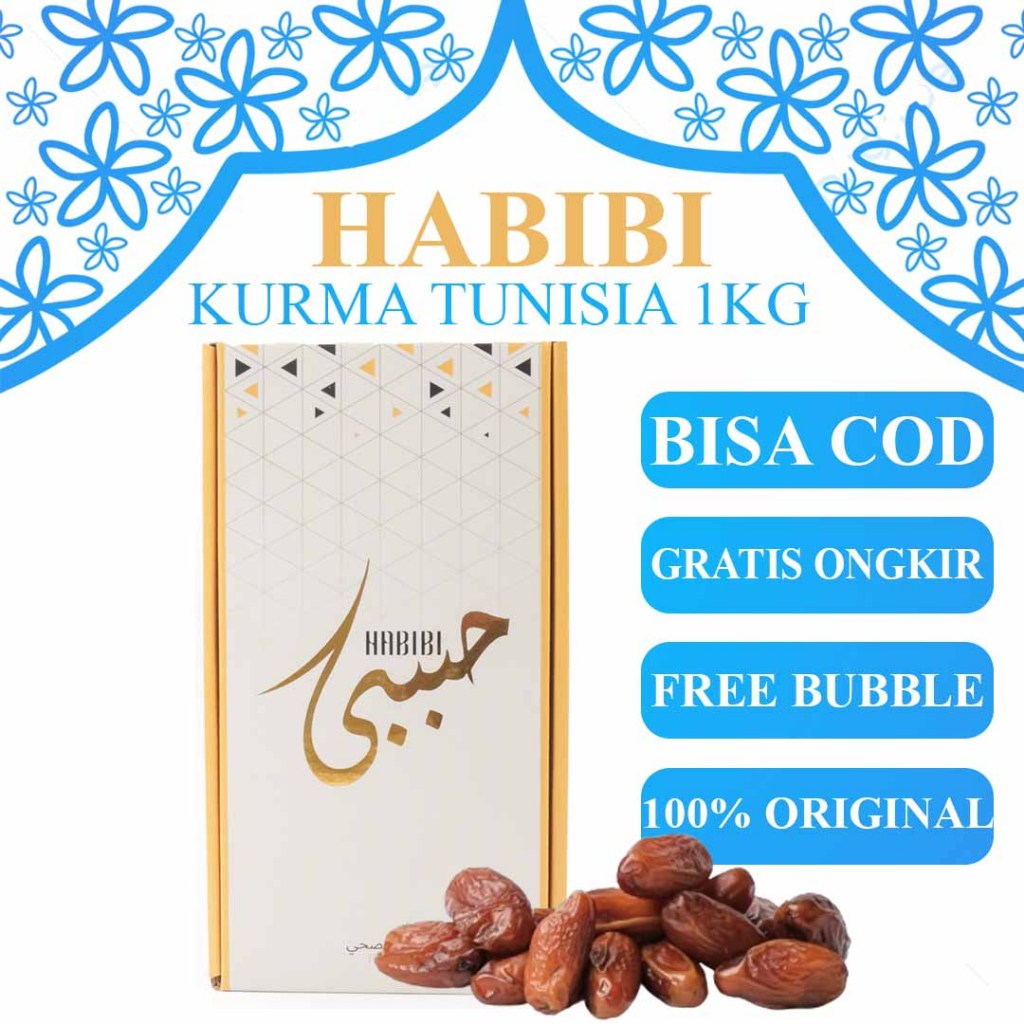

Kurma Tunisia Premium Habibi 1000Gr/1Kg