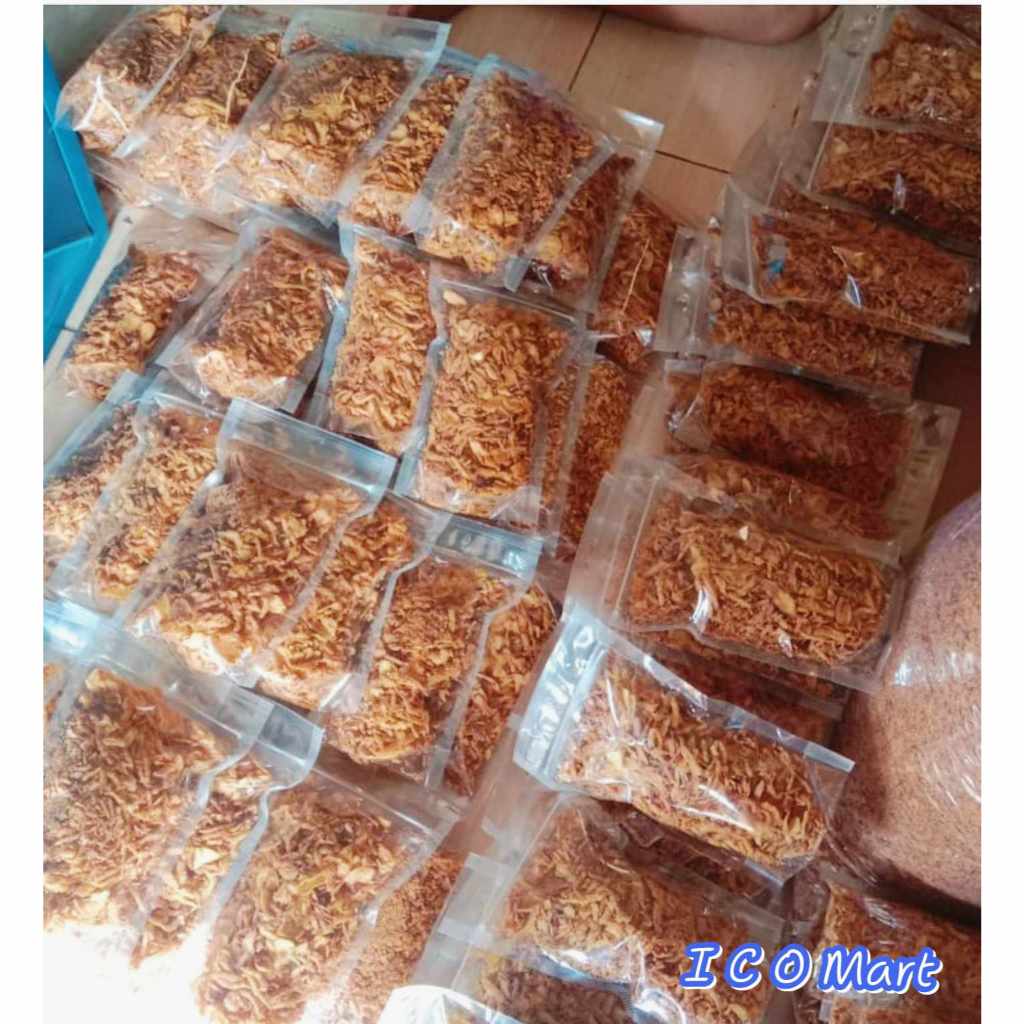 

Bawang Merah Goreng / brambang goreng kemasan plastik bagor kriyuk 125gr