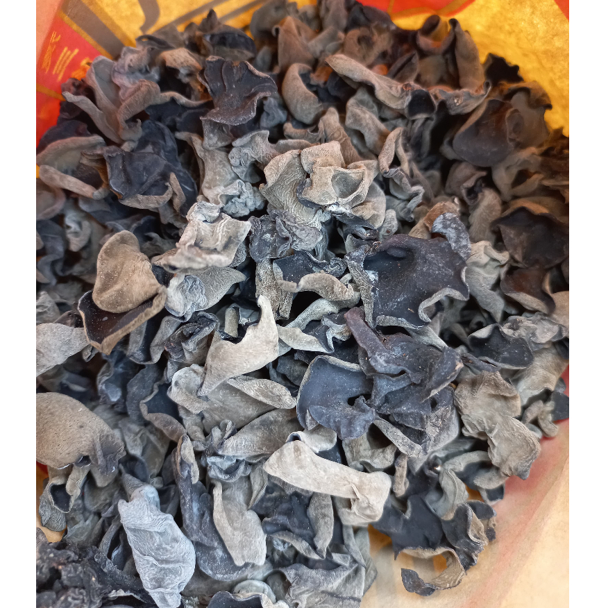 

JAMUR KUPING qiu mu er dried black fungus import