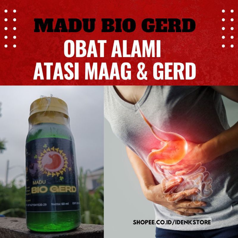 MADU MAAG ASAM LAMBUNG MADU BIO GERD ASLI ORIGINAL 100% MADU MAAG DAN GERD AMPUH