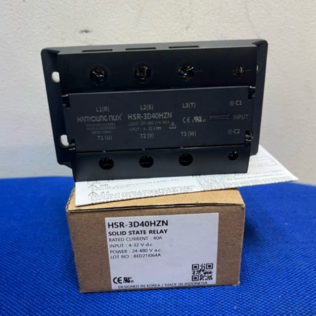 Hanyoung SSR HSR-3D40HZN pengganti dari SSR HSR-3D404Z 40A