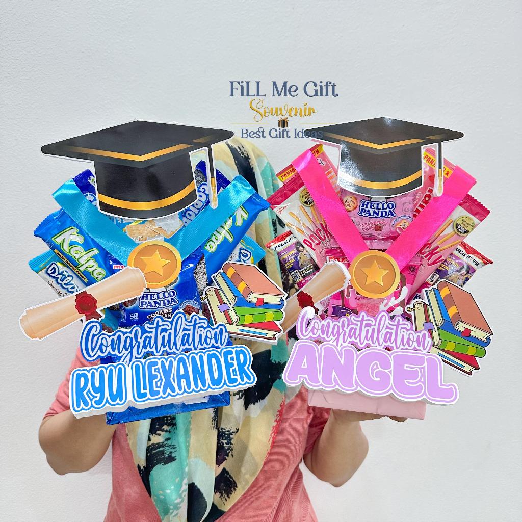 Kelulusan Wisuda Snack Mading Mini / Kado Kelulusan Lucu Graduation Gift