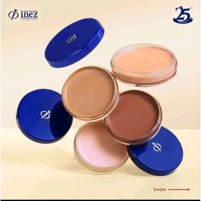 INEZ OFFICIAL BDG -INEZ CCP Correcting Cream/Foundation Padat / Bedak Basah