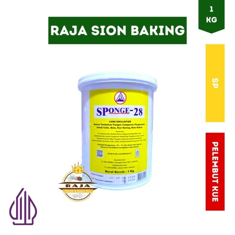 

SP Sponge 28 Emulsifier 1 KG - Pengembang dan Pelembut