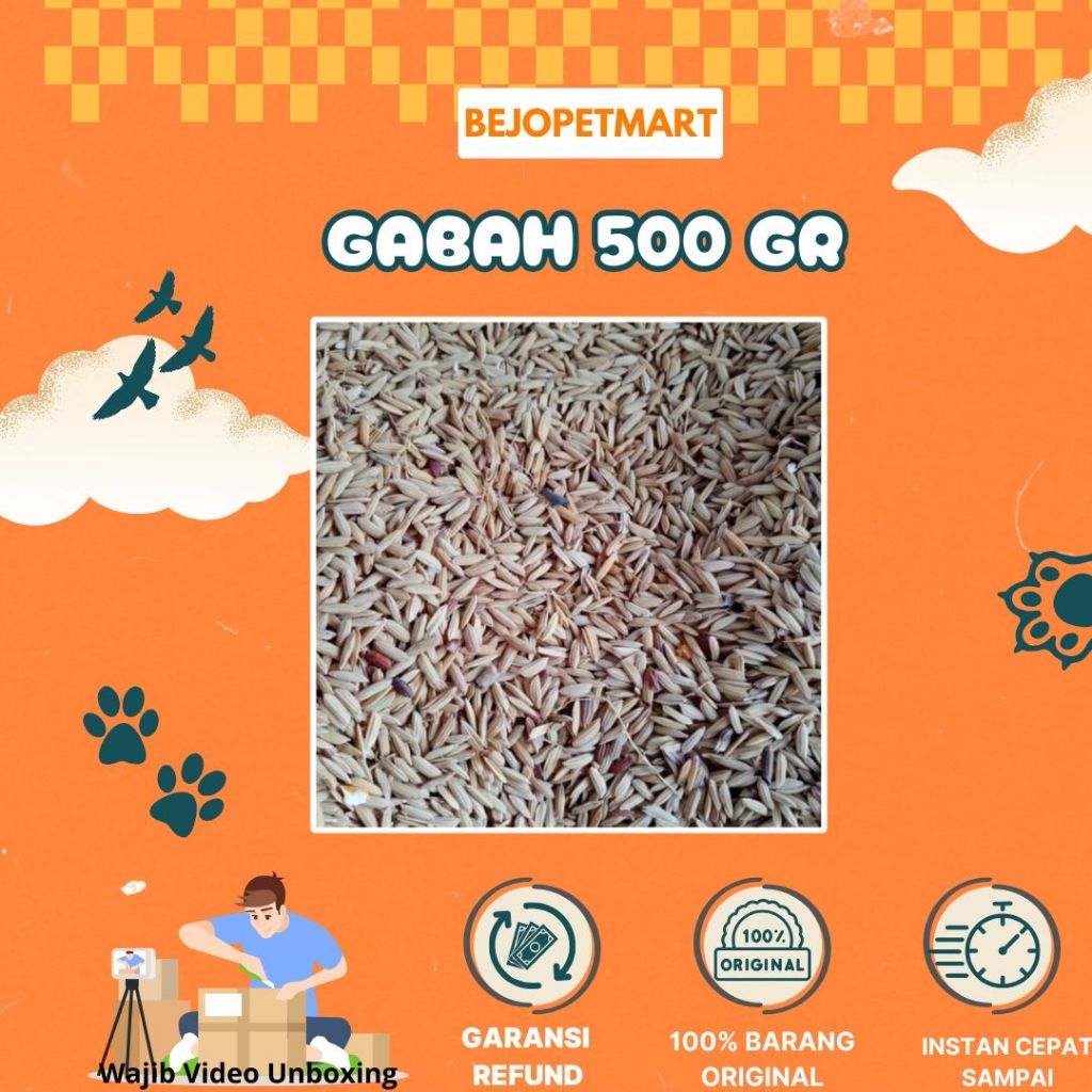 Gabah 500gr Untuk Ayam