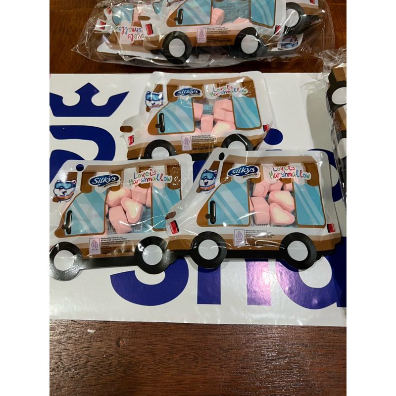

silkys marshmallow lovely marshmallows 10pcs 12g per pak