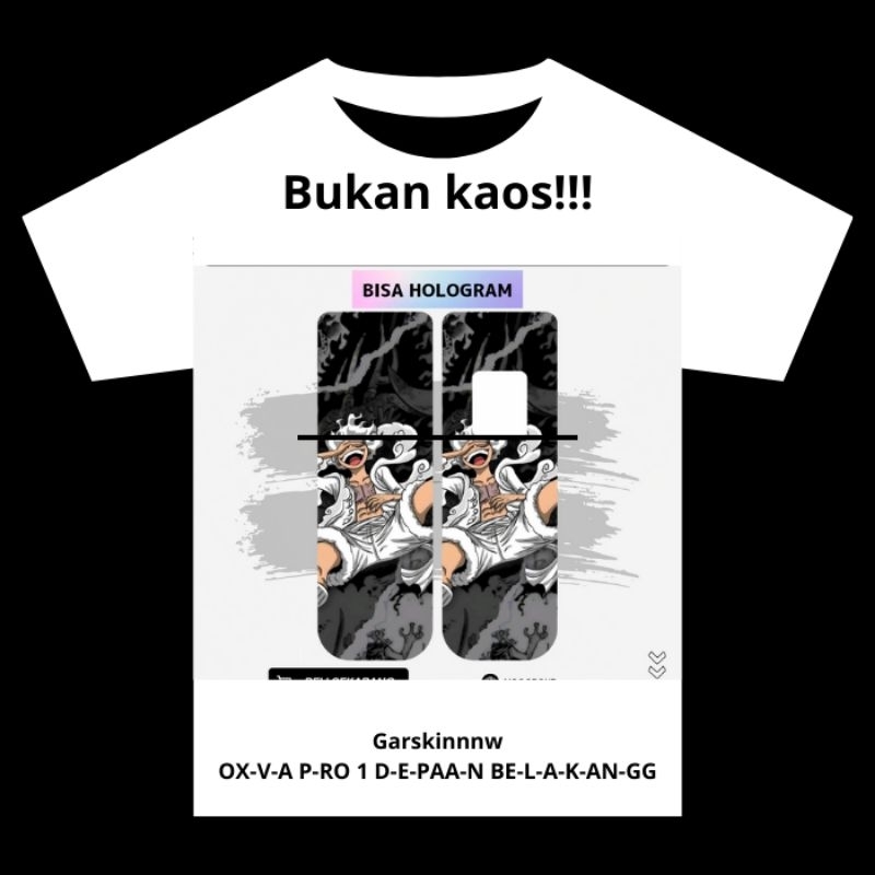 

Bukan Kaos Tapi Stiker Pelindung Antigores OGfaproV1 Motif Bisa Custom