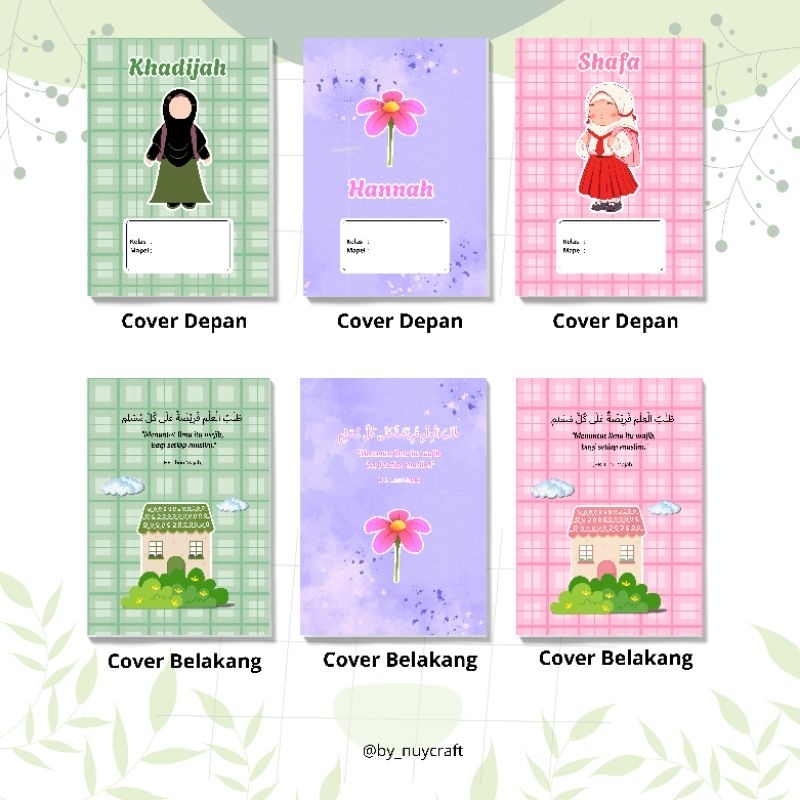 

Buku Tulis Custom Nama