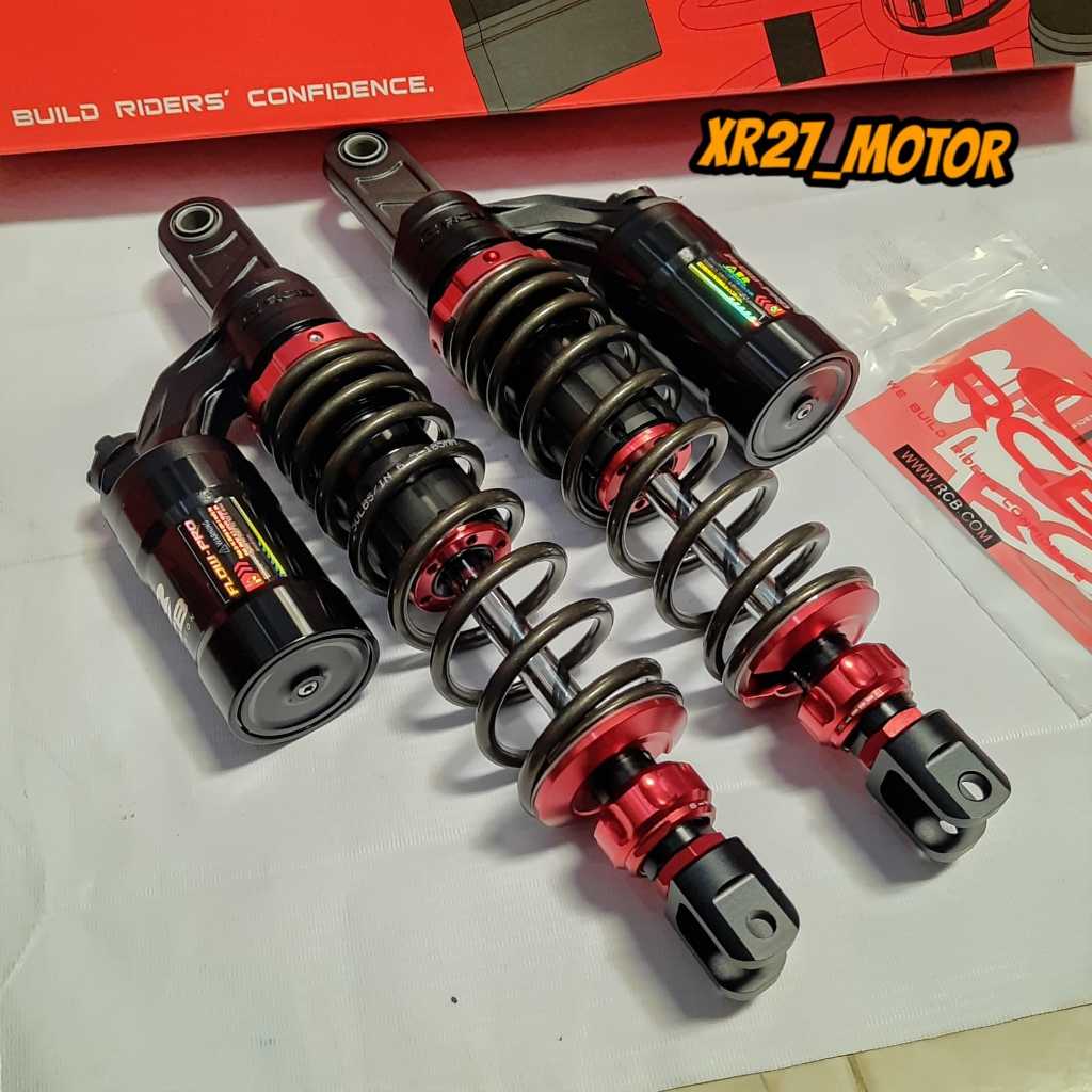 Shock RCB Flow Pro PCX 160 365 mm , Shock RCB PCX Original Titanium Red