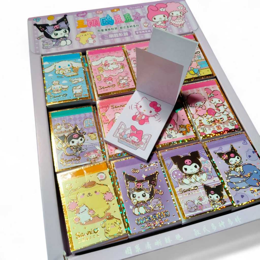 

STIKER KARTUN SANRIO LABUBU/ BUKU NOTES STIKER MINI STIKER KARTUN / STIKER LABUBU BUKU /STIKER BUKU HOLOGRAM MINI
